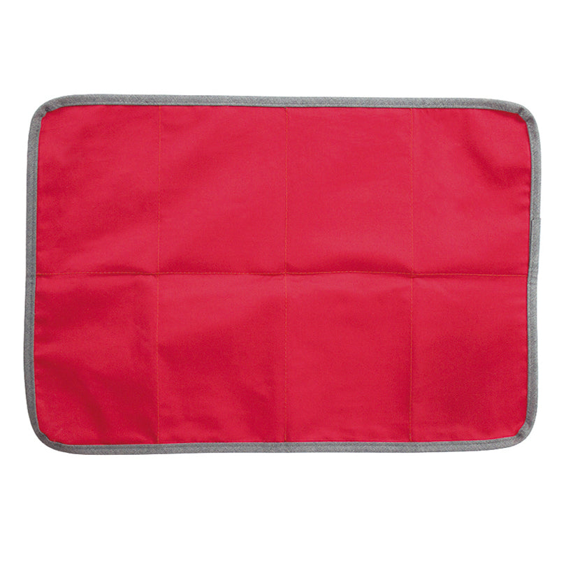 Set americano pieghevole in tray da 12 pezzi cm 47x32,5x0,8