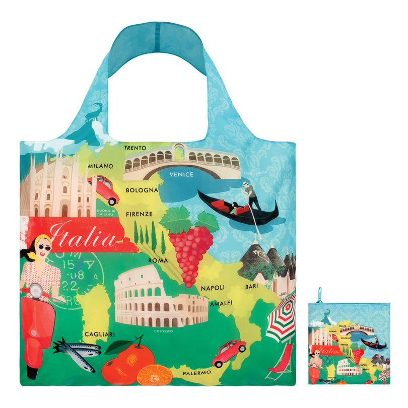Borsa spesa "Italy - Recycled" cm 50x42/69