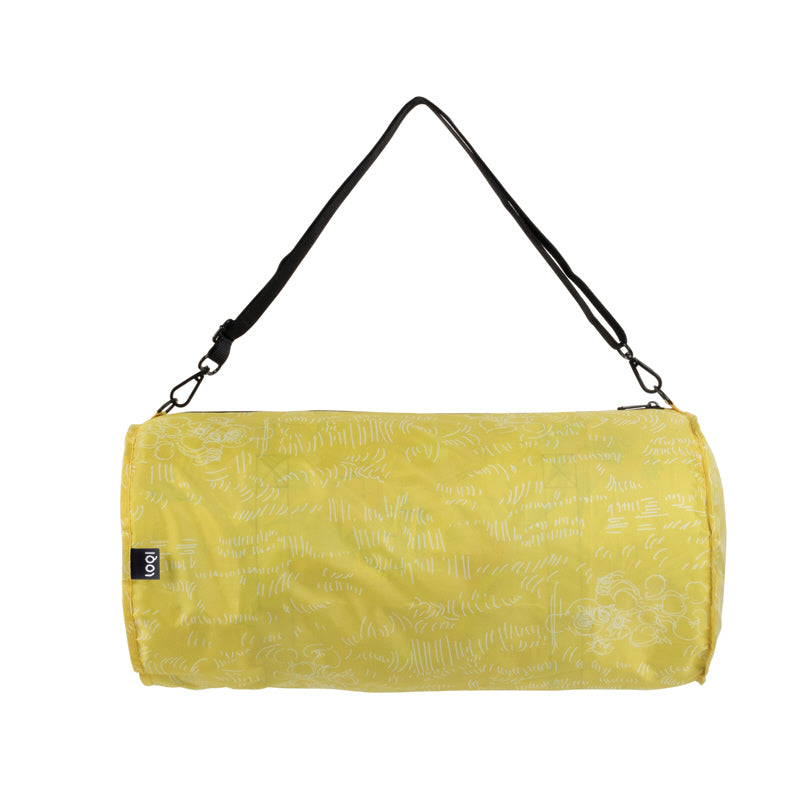Borsa da viaggio/Weekender double face "Vincent Van Gogh - Sunflowers Recycled" cm 25x50x25
