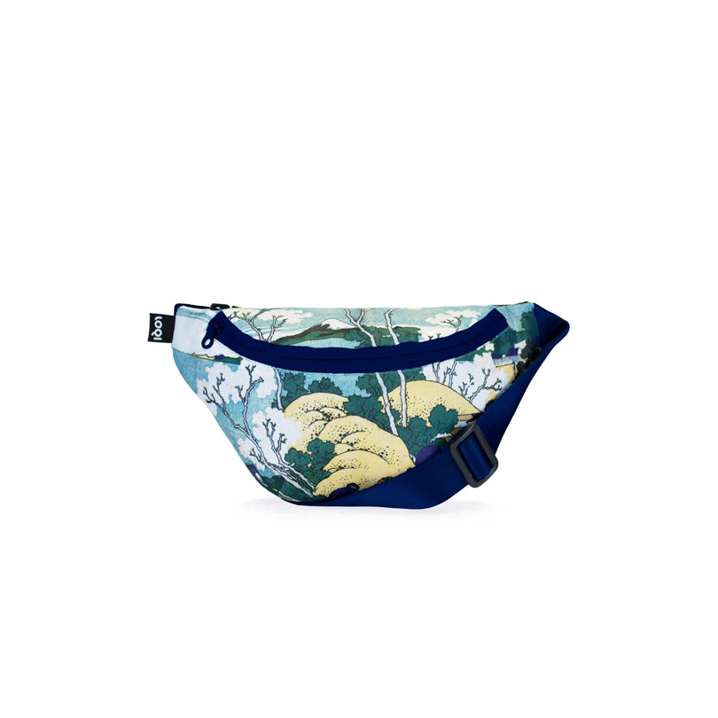 Marsupio/Bum Bag "Katsushika Hokusai - Fuji from Gotenyama Recycled" cm 30x14
