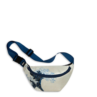 Marsupio/Bum Bag "Katsushika Hokusai - The Great Wave Recycled" cm 30x14