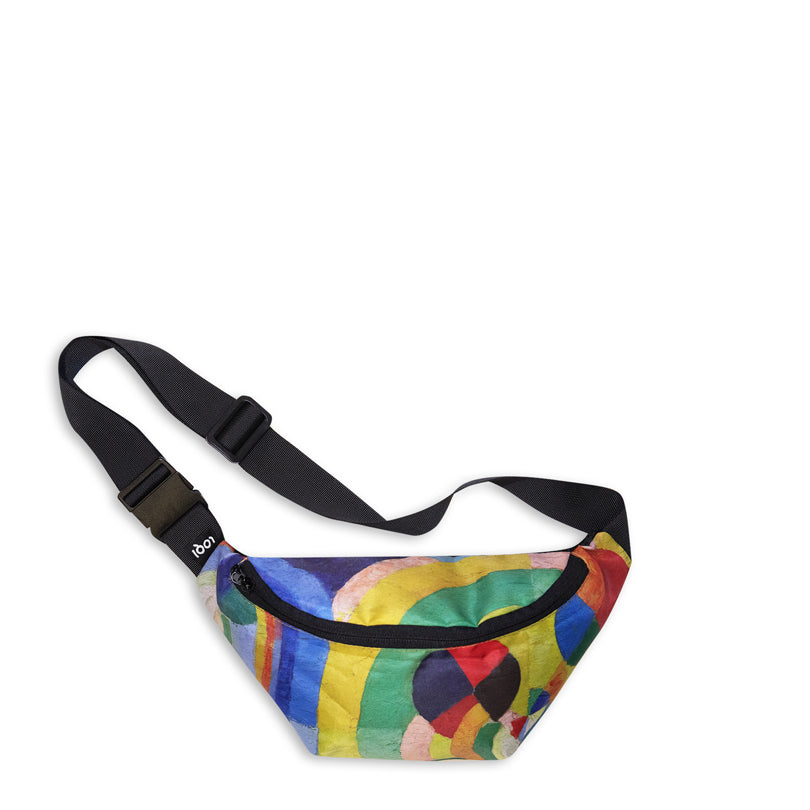 Marsupio/Bum Bag "Robert Delaunay - Circular Forms Recycled" cm 30x14