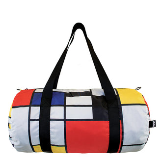 Borsa da viaggio/Weekender "Piet Mondrian - Composition with Red, Yellow, Blue and Black Recycled" cm 50x25x25