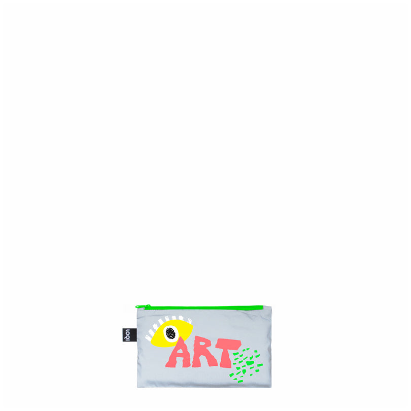 Zip pocket "Classic - Reflective Art Recycled", confezione assortita da 3 pezzi