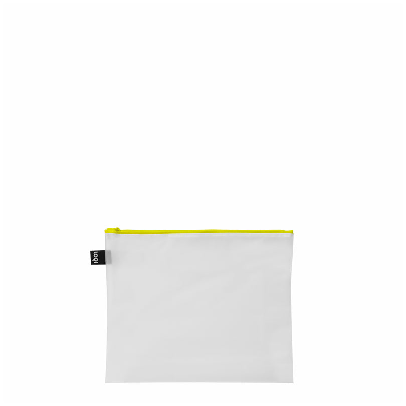 Zip pocket "Milky Neon", confezione assortita da 3 pezzi