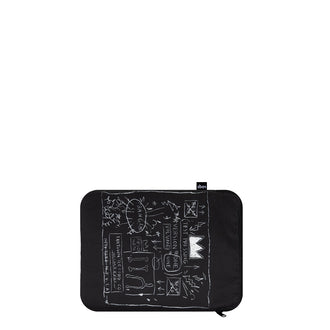 Custodia per notebook "Jean Michel Basquiat - Crown" cm 36x26,5x1,5