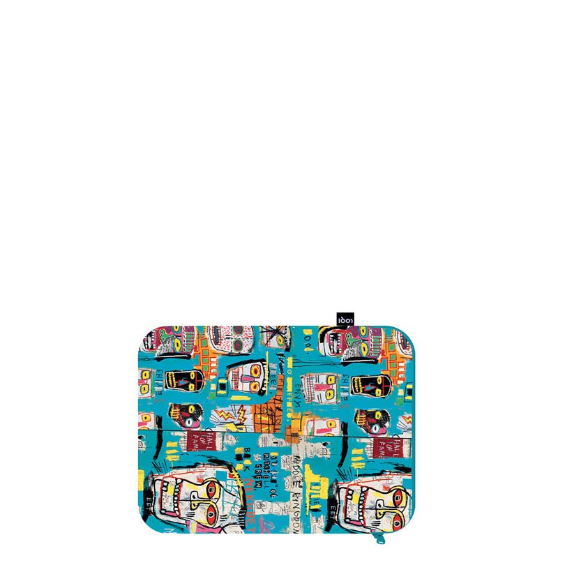 Custodia per notebook "Jean Michel Basquiat - Skull" cm 36x26,5x1,5