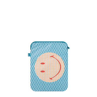 Custodia per notebook "Smiley Geometric Tyvek" cm 36x26,5x1,5