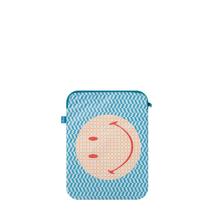 Custodia per notebook "Smiley Geometric Tyvek" cm 36x26,5x1,5