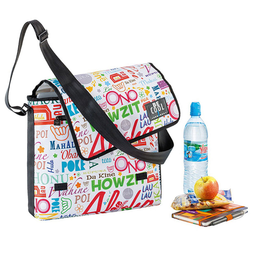 Borsa termica a tracolla BE Cool Aloha "College" l 11/cm 35x10x32