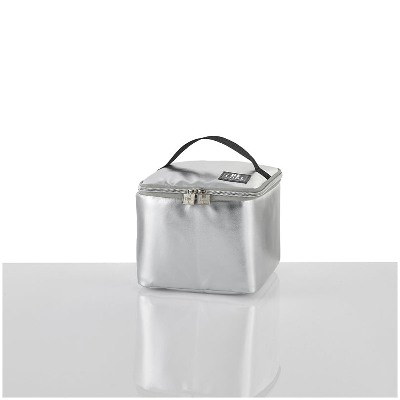 Borsetta termica Silver "City", mini l 4,5/cm 18x18x15