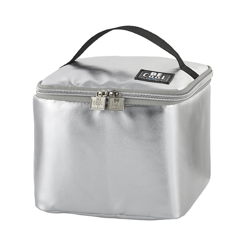 Borsetta termica Silver "City", mini l 4,5/cm 18x18x15
