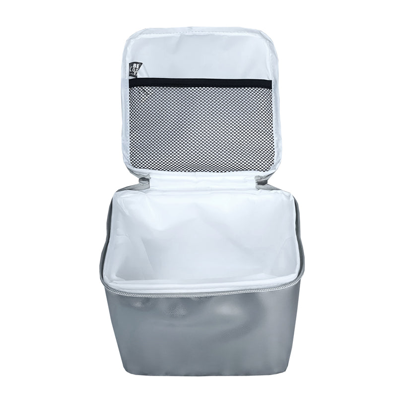 Borsetta termica Silver "City", mini l 4,5/cm 18x18x15