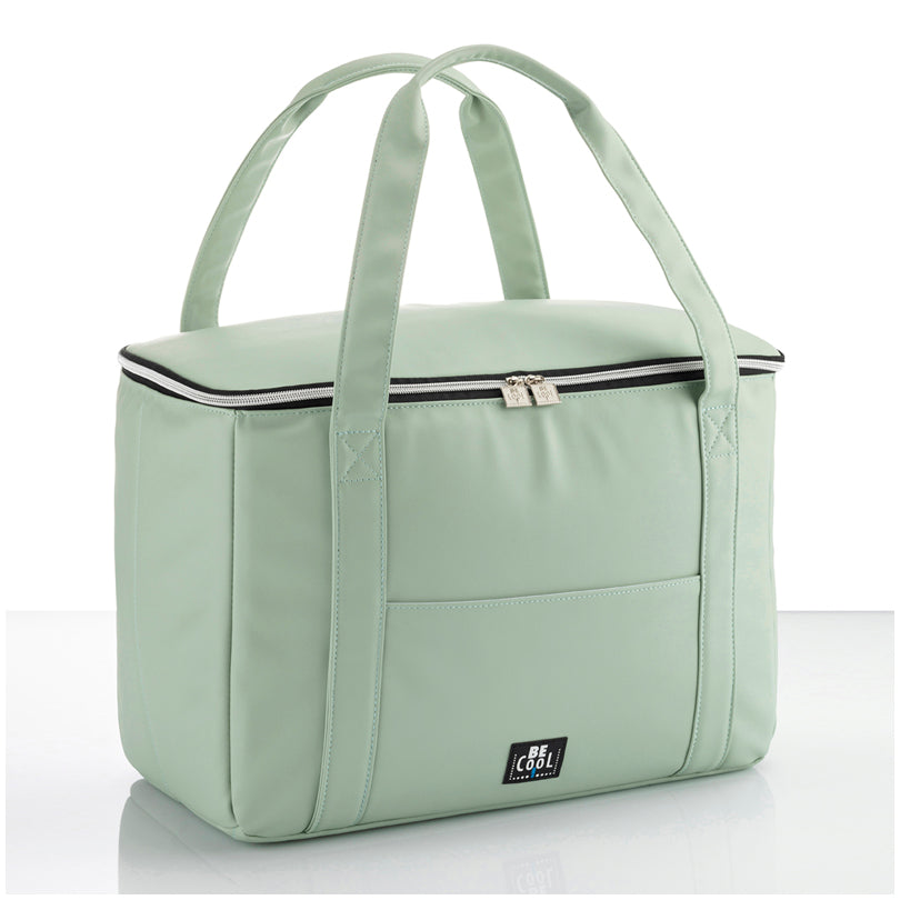 Borsa termica Mint Green "City", large l 28/cm 44x22x29