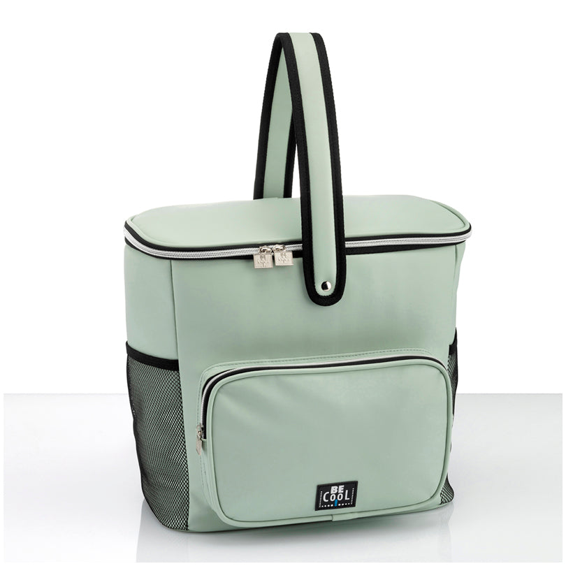 Borsa termica Mint Green "City Basket" l 17,5/cm 33x18x30