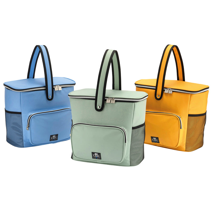 Borsa termica Mint Green "City Basket" l 17,5/cm 33x18x30