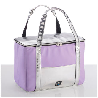 Borsa termica Lavender-Silver "City", large l 28/cm 44x22x29
