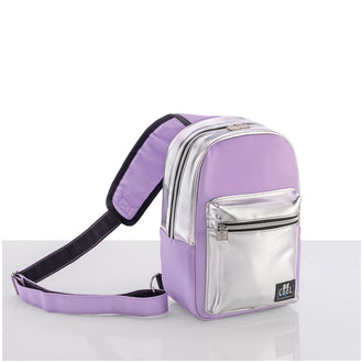 Borsa termica a tracolla Lavender-Silver "Fun" l 5,7/cm 19x10x30