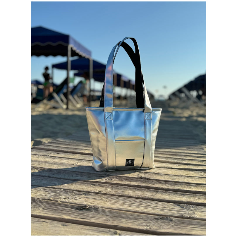 Borsa termica Silver "City - Shopper", small l 6,5/cm 27x9x28