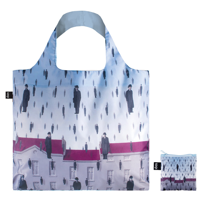Borsa spesa "René Magritte - Golconda Recycled" cm 50x42/69