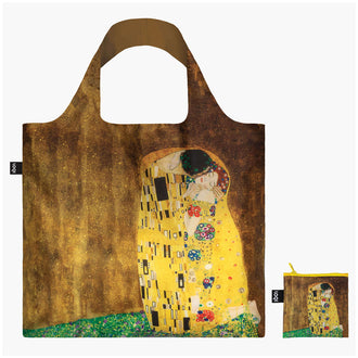 Borsa spesa "Gustav Klimt - The Kiss Recycled" cm 50x42/69