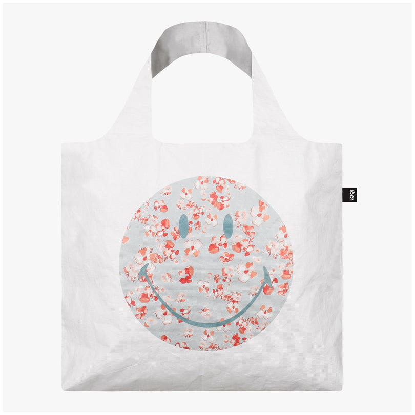 Borsa spesa "Smiley - Blossom Tyvek" cm 50x42/69