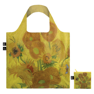 Borsa spesa "Vincent Van Gogh - Sunflowers Recycled" cm 50x42/69