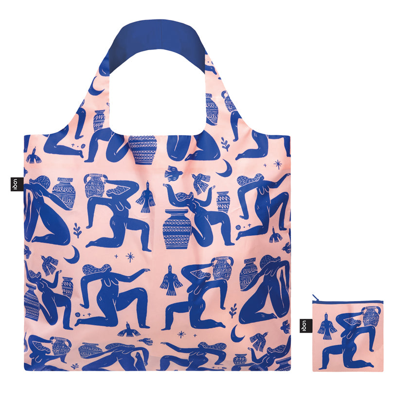 Borsa spesa "Mark Conlan - Ladies and Vases Recycled" cm 50x42/69