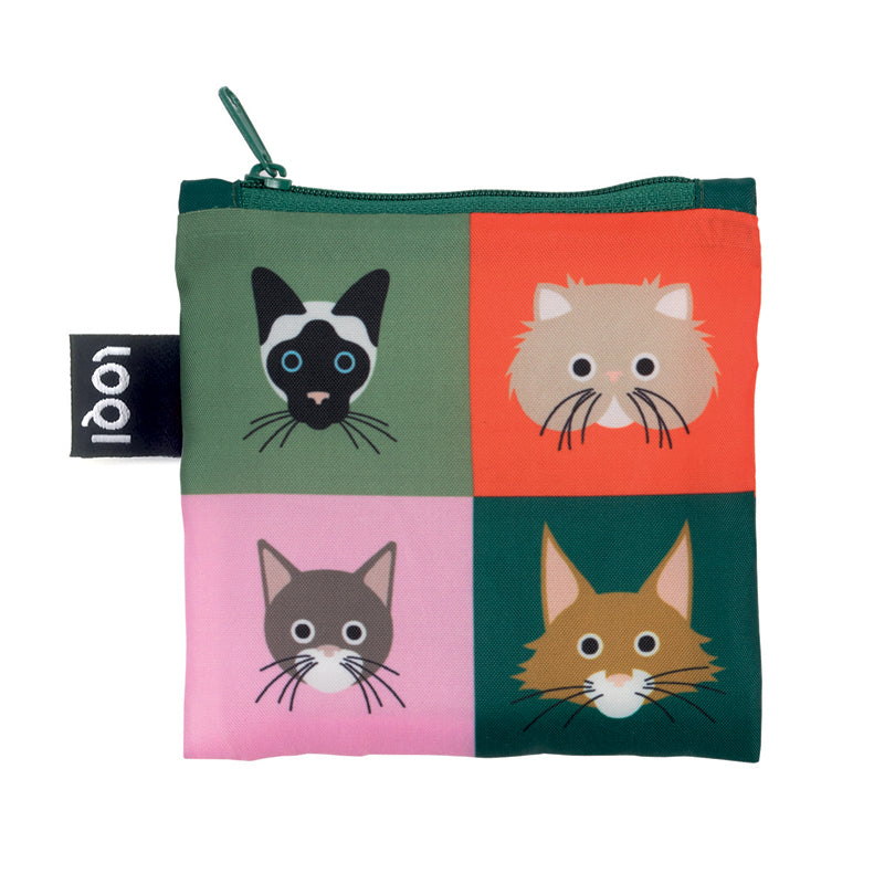 Borsa spesa "Stephen Cheetham - Cats Recycled" cm 50x42/69
