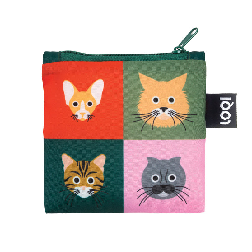 Borsa spesa "Stephen Cheetham - Cats Recycled" cm 50x42/69