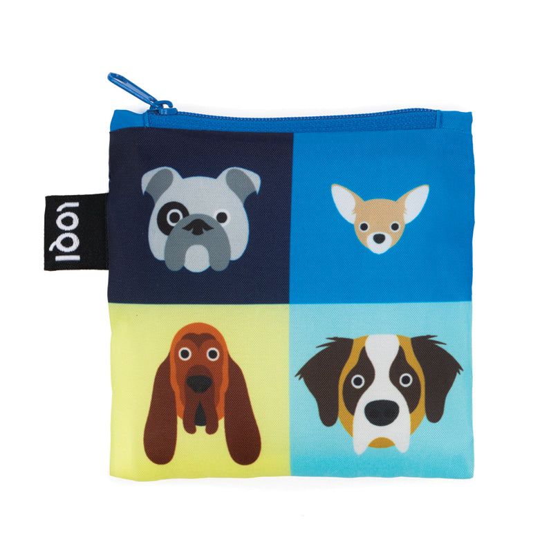 Borsa spesa "Stephen Cheetham - Dogs Recycled" cm 50x42/69
