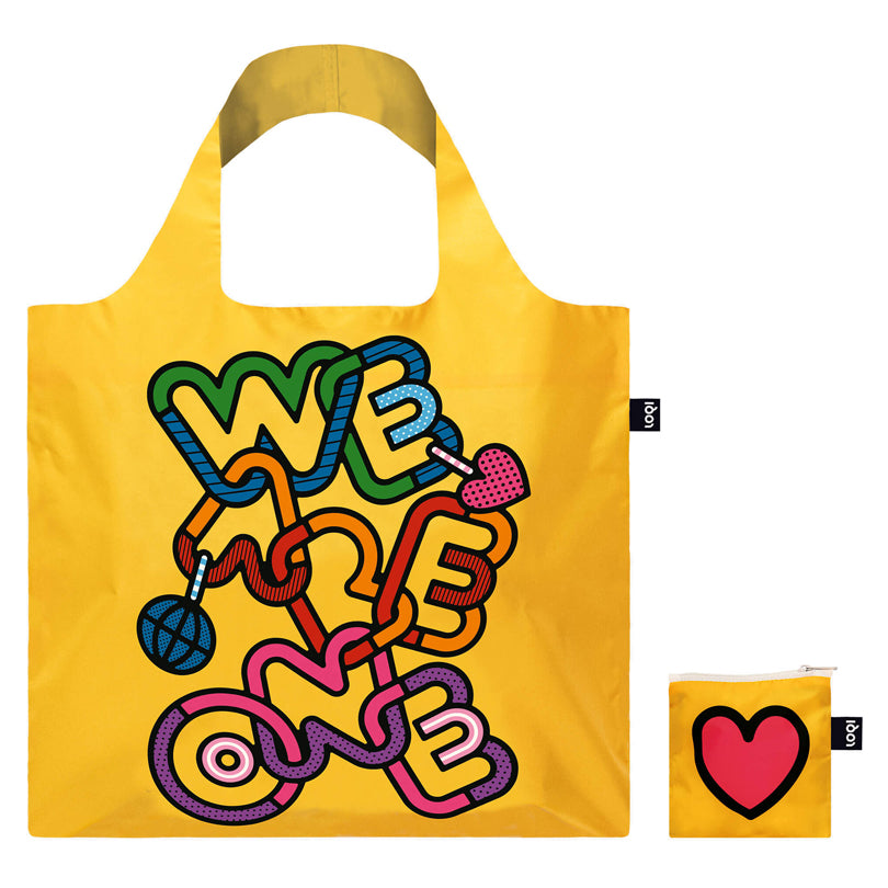 Borsa spesa "Craig & Karl - We are One Recycled" cm 50x42/69