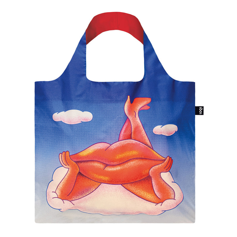 Borsa spesa "Yuval Haker - Lippy Lips Recycled" cm 50x42/69