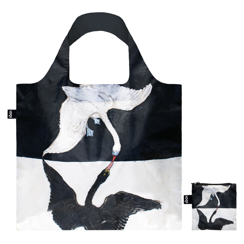 Borsa spesa "Hilma af Klint - The Swan Recycled" cm 50x42/69
