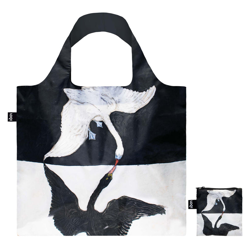Borsa spesa "Hilma af Klint - The Swan Recycled" cm 50x42/69
