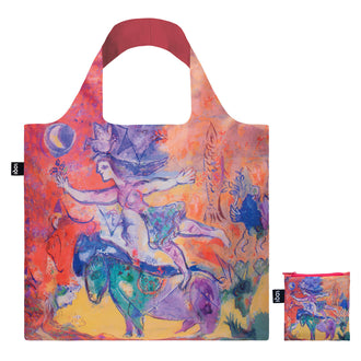 Borsa spesa "Marc Chagall - The Circus Recycled" cm 50x42/69