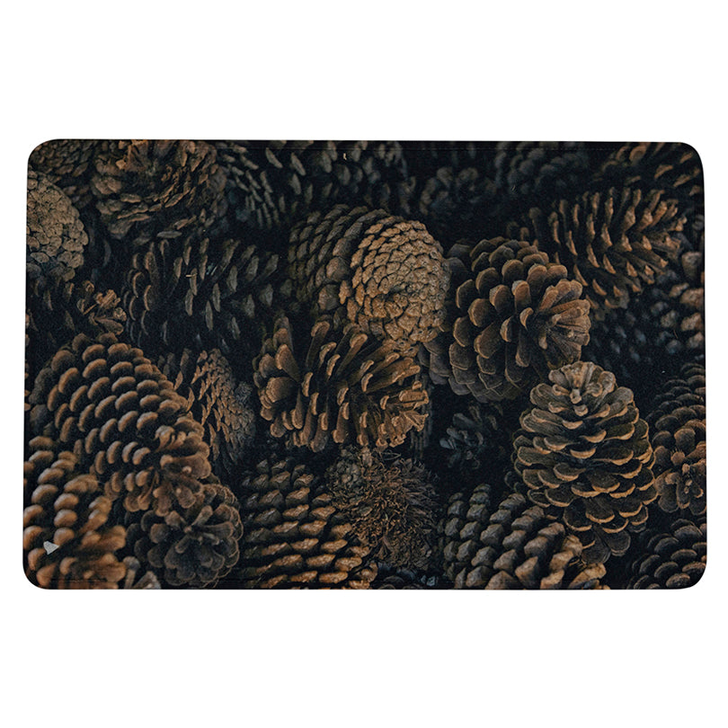 Zerbino "Pigne di pino" cm 75x50x1