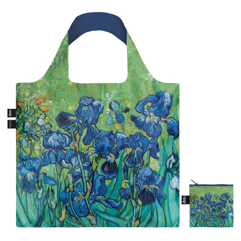 Borsa spesa "Vincent Van Gogh - Irises Recycled" cm 50x42/69