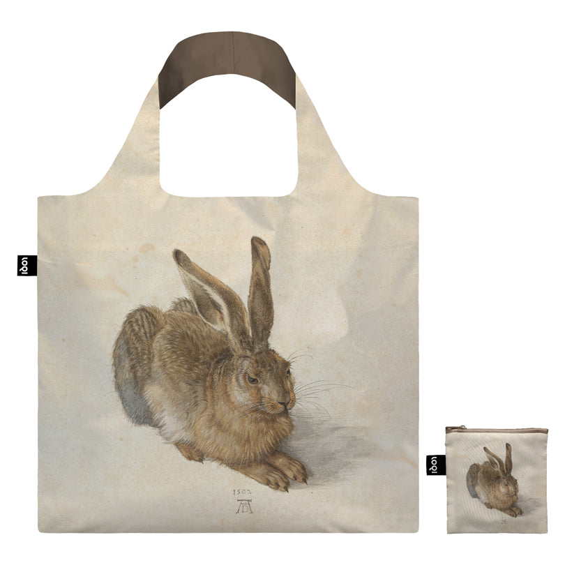 Borsa spesa "Albrecht Dürer - Young Hare Recycled" cm 50x42/69