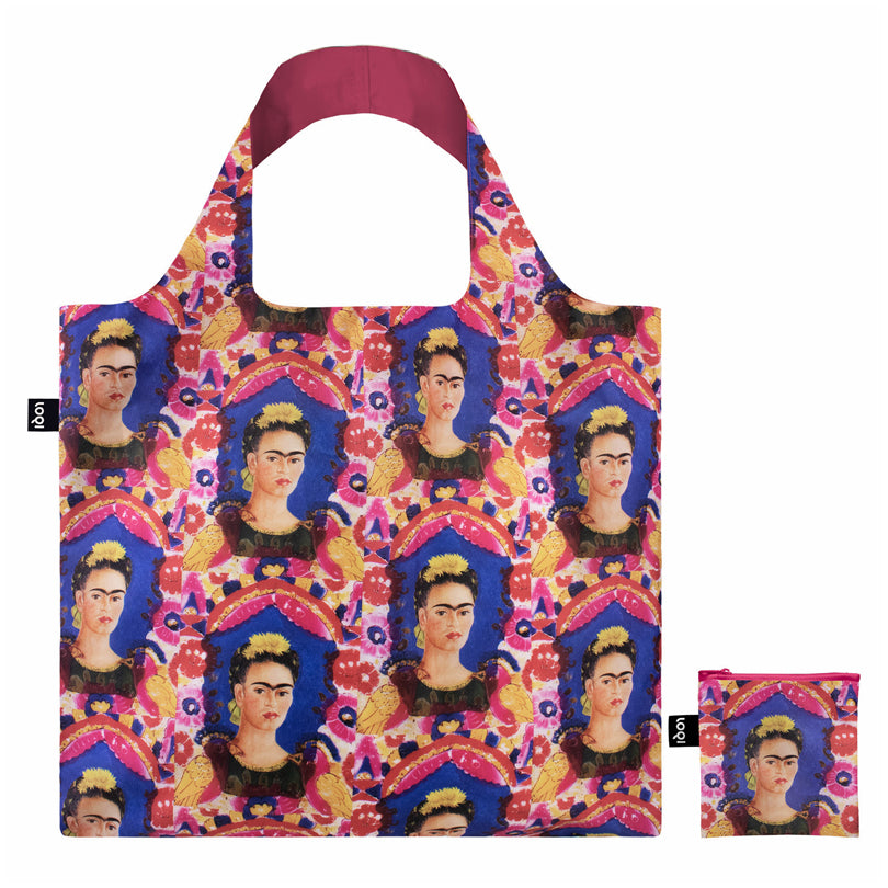 Borsa spesa "Frida Kahlo - The Frame (Self-Portrait) Recycled" cm 50x42/69