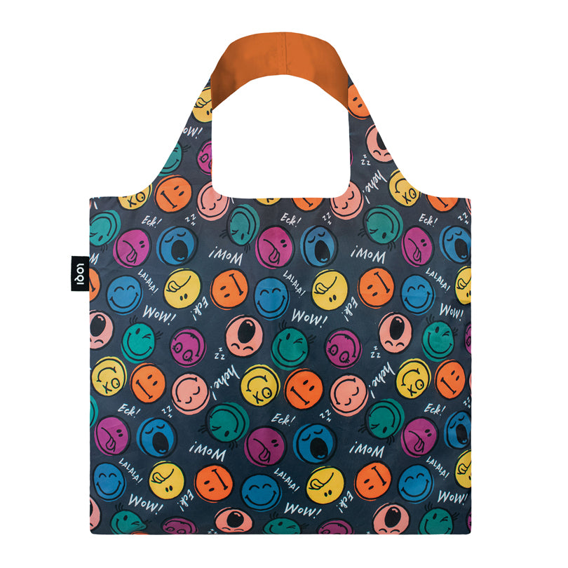 Borsa spesa "Smiley  - Boys and Girls Recycled" cm 50x42/69