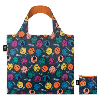 Borsa spesa "Smiley  - Boys and Girls Recycled" cm 50x42/69