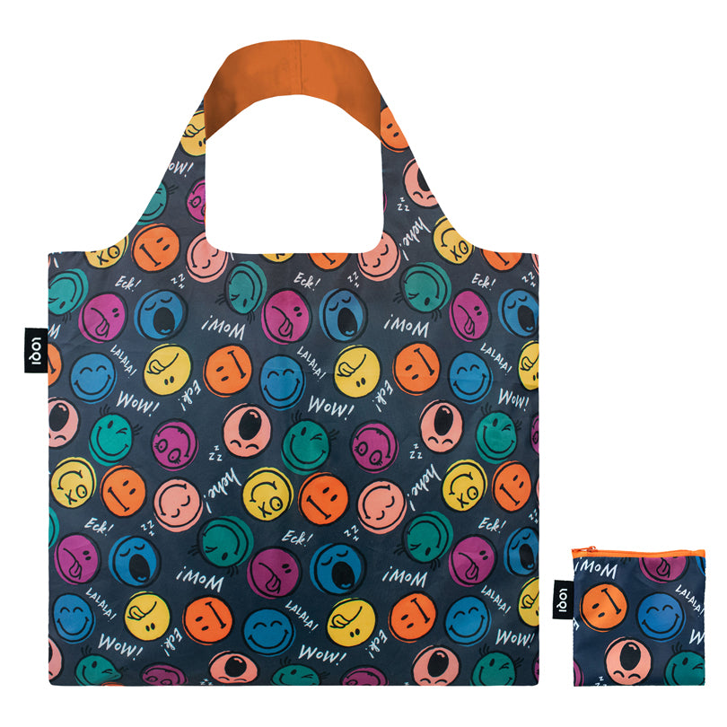 Borsa spesa "Smiley  - Boys and Girls Recycled" cm 50x42/69