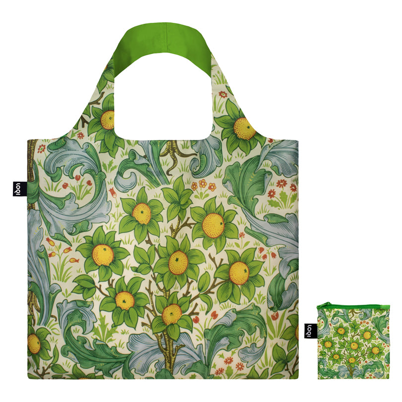 Borsa spesa "William Morris - Orchard, Dearle Recycled" cm 50x42/69