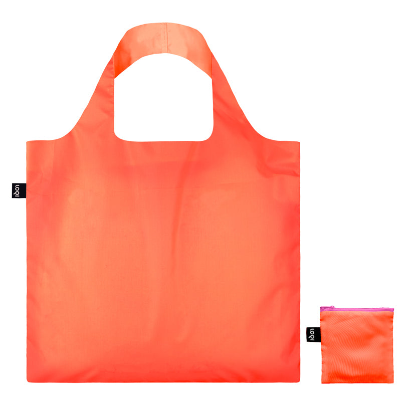 Borsa spesa "Neon - Dark Orange Recycled" cm 50x42/69