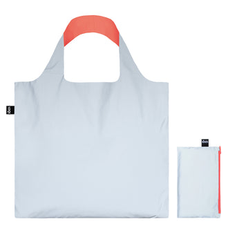 Borsa spesa "Reflective  - Neon Dark Orange Recycled" cm 50x42/69