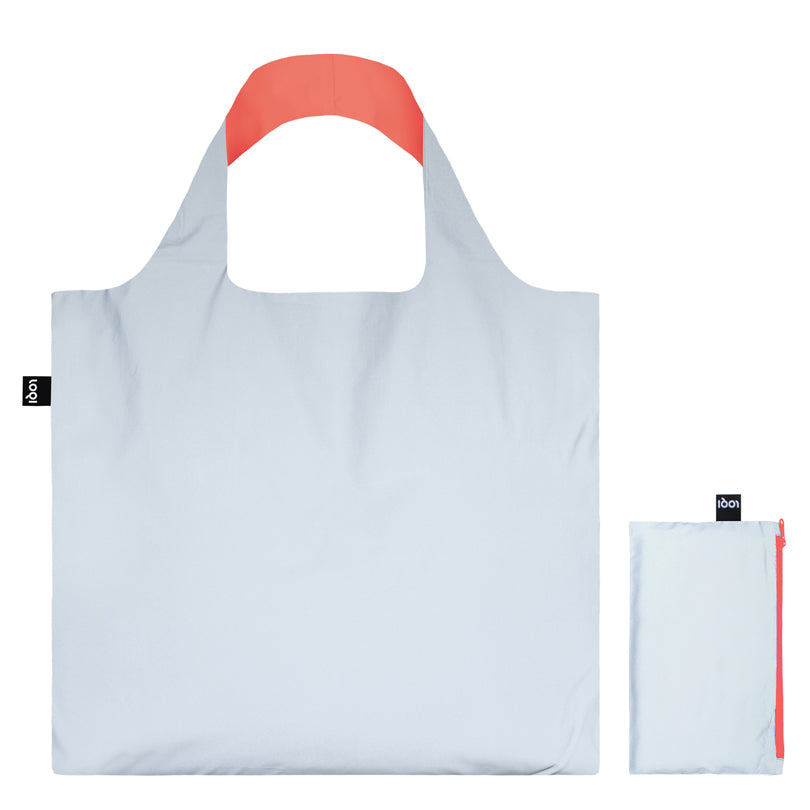Borsa spesa "Reflective  - Neon Dark Orange Recycled" cm 50x42/69