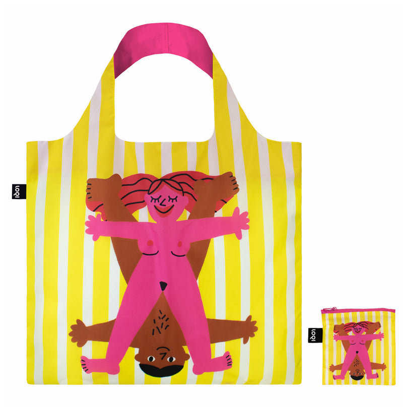 Borsa spesa "Cachete Jack - Star Couples Recycled" cm 50x42/69