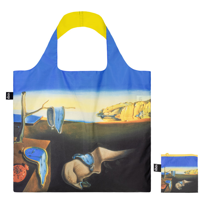 Borsa spesa "Salvador Dalí - The Persistence of Memory Recycled" cm 50x42/69