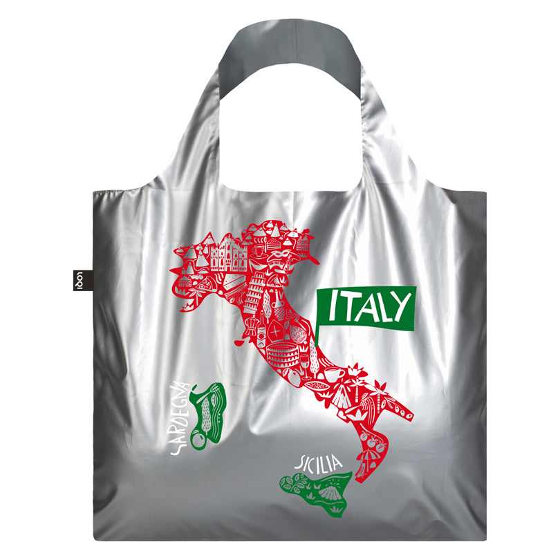 Borsa spesa "Travel - Italy Metallic" cm 50x42/69